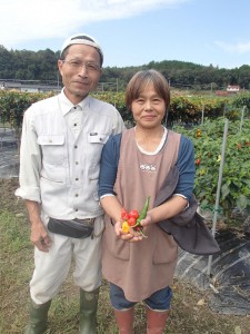 中村さんと奥さんの登美子さん